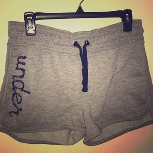 Under Armour shorts!